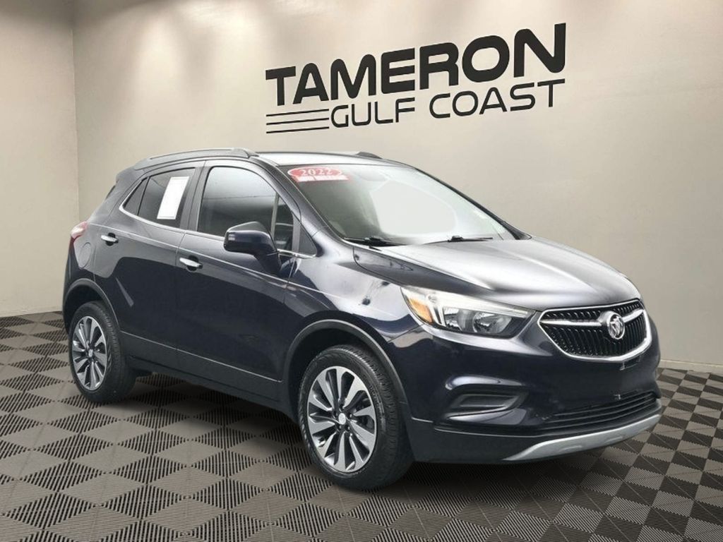 Dark Moon Blue Metallic 2022 Buick Encore Preferred AWD SUV / Crossover All-Wheel Drive 6-Speed Automatic Overdrive