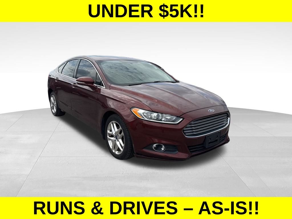 Bronze 2016 Ford Fusion SE Sedan Front-Wheel Drive 6-Speed Automatic