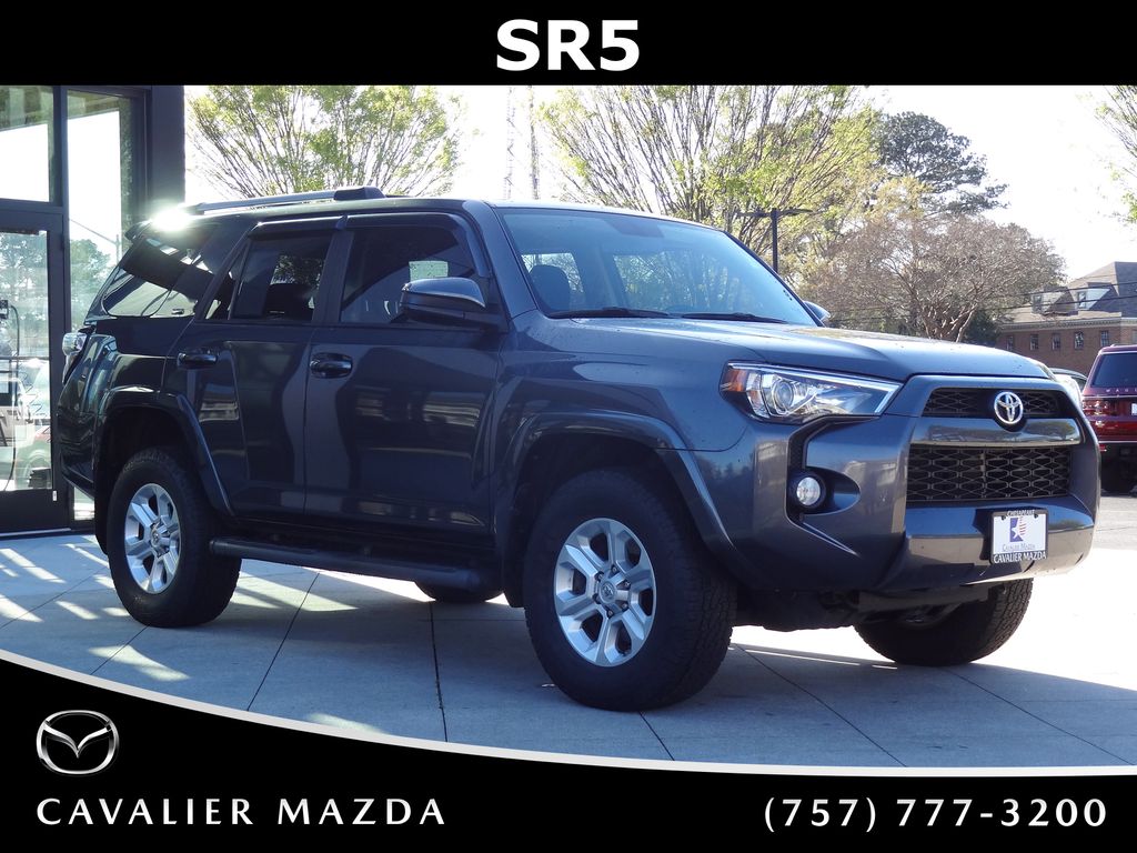 Magnetic Gray Metallic 2019 Toyota 4Runner SR5 4WD SUV / Crossover Four-Wheel Drive Automatic