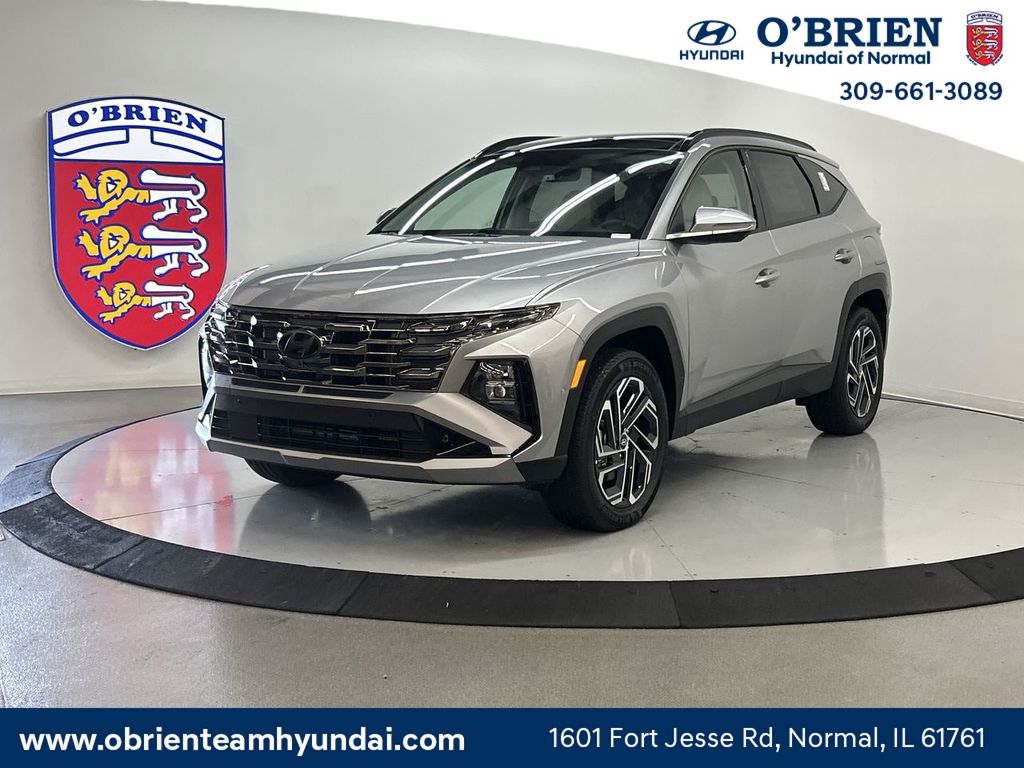 Shimmering Silver 2026 Hyundai Tucson Hybrid Plug-In SUV / Crossover All-Wheel Drive 6-Speed Automatic