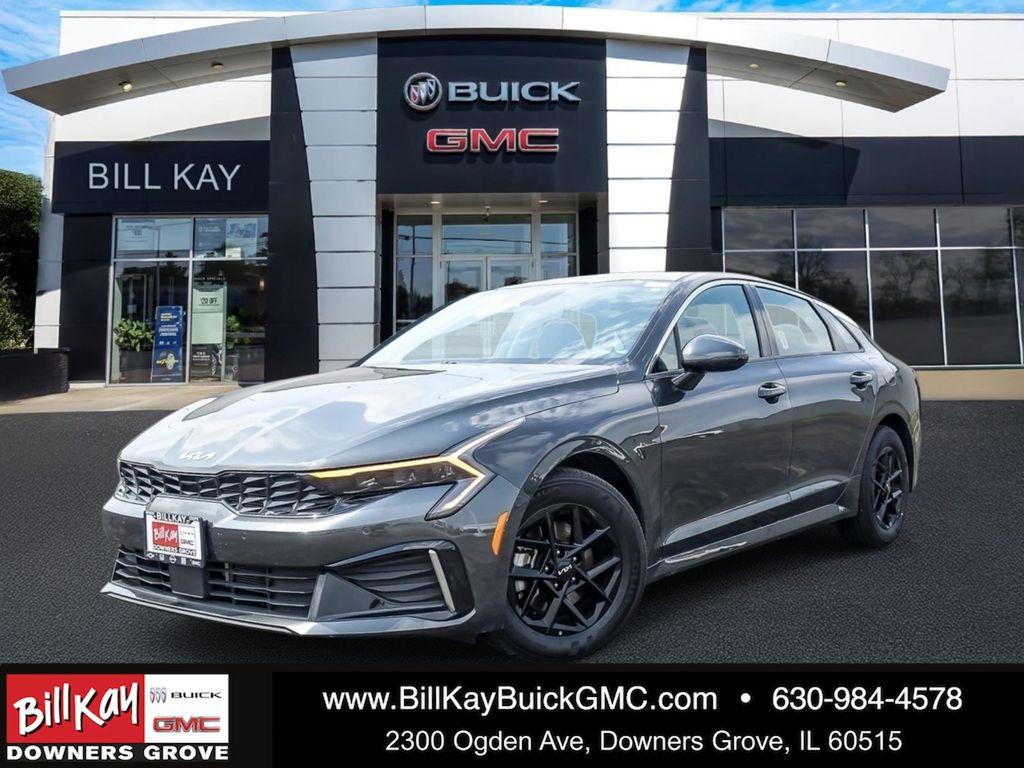 Interstellar Gray 2026 Kia K5 Sedan Front-Wheel Drive 8-Speed Automatic
