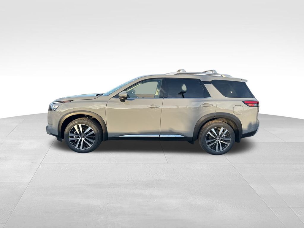 2025 Boulder Gray Pearl Nissan Pathfinder Platinum FWD SUV
