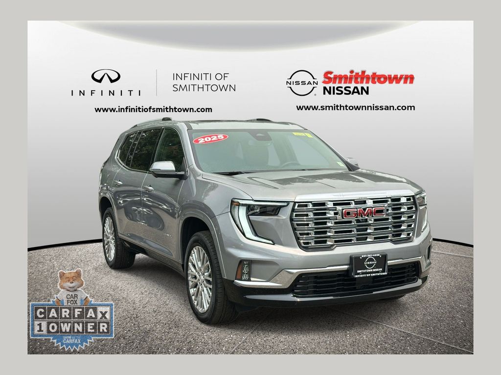 Sterling Metallic 2025 GMC Acadia SUV / Crossover Four-Wheel Drive 8-Speed Automatic