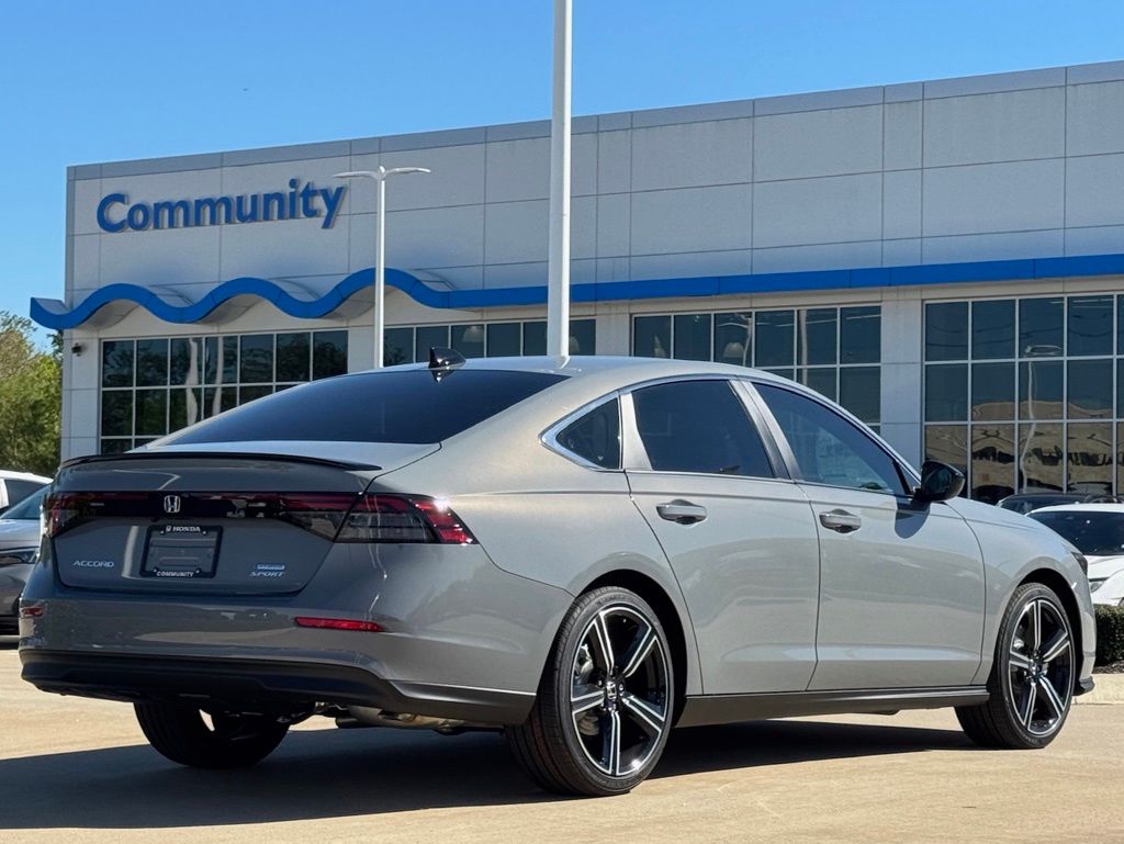 2025 Honda Accord Hybrid Sport Gray at Classic Elite Chevrolet Hwy 6