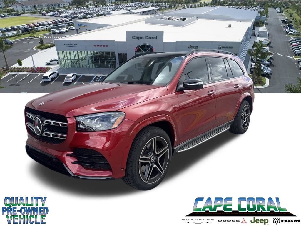 MANUFAKTUR Cardinal Red Metallic 2022 Mercedes-Benz GLS SUV / Crossover All-Wheel Drive 9-Speed Automatic