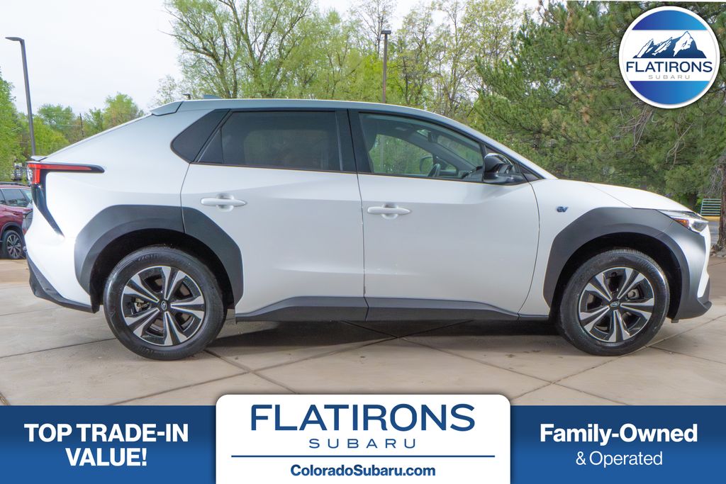 Cosmic White Pearl 2023 Subaru Solterra Premium AWD SUV / Crossover All-Wheel Drive 1-Speed Automatic