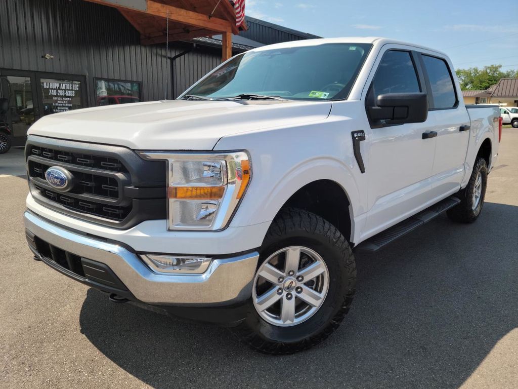 Oxford White 2021 Ford F-150 Pickup Truck Four-Wheel Drive Automatic