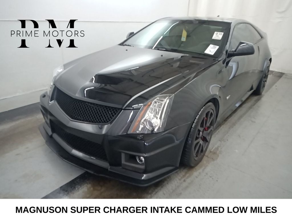 Black 2014 Cadillac CTS-V Coupe Coupe Rear-Wheel Drive 6-Speed Automatic