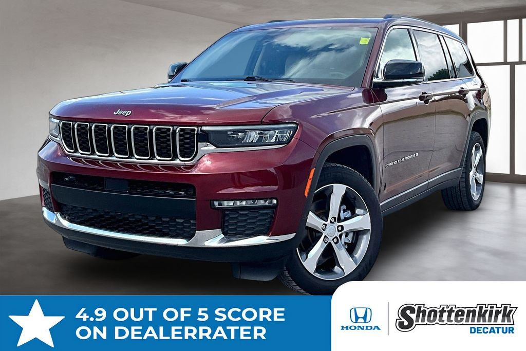Velvet Red Pearlcoat 2021 Jeep Grand Cherokee L SUV / Crossover 4X2 8-Speed Automatic