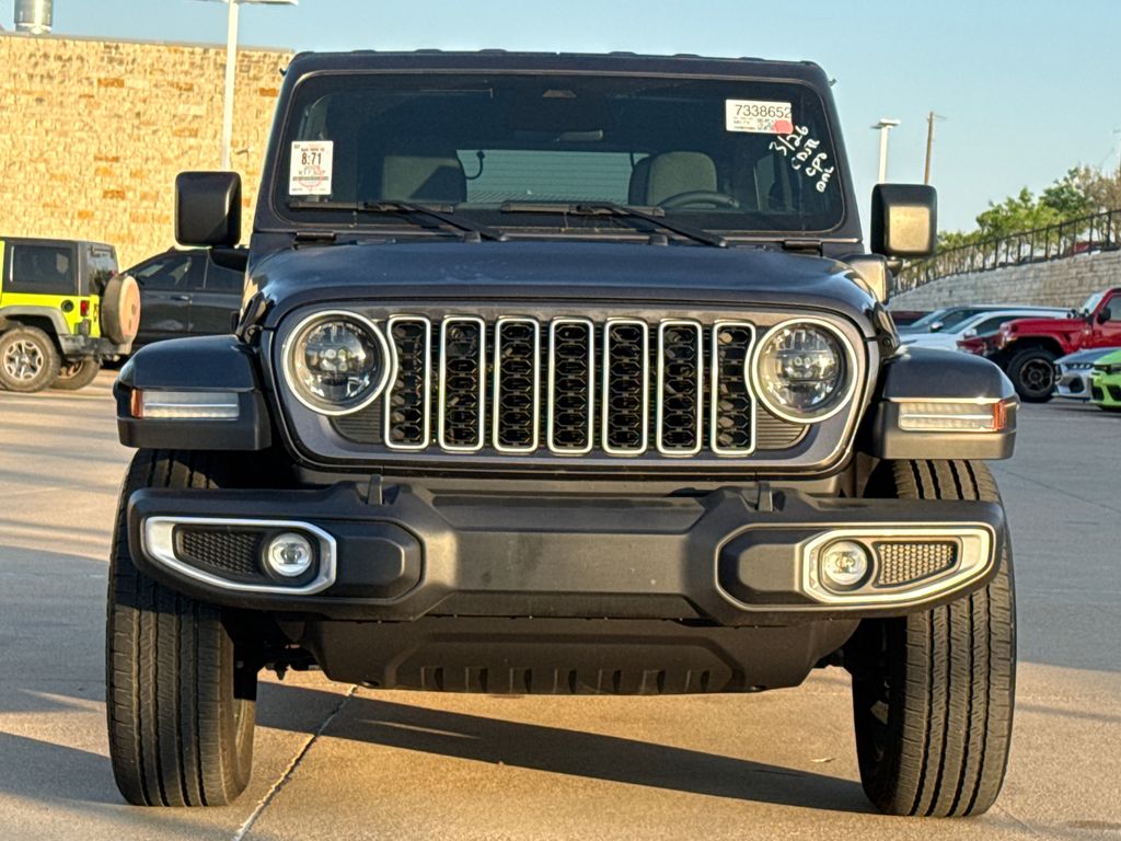 Used 2025 Jeep Wrangler 4xe Sahara 4XE with VIN 1C4RJXP68SW601499 for sale in Granbury, TX