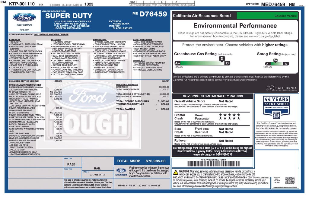 Used 2021 Ford F-250SD Truck