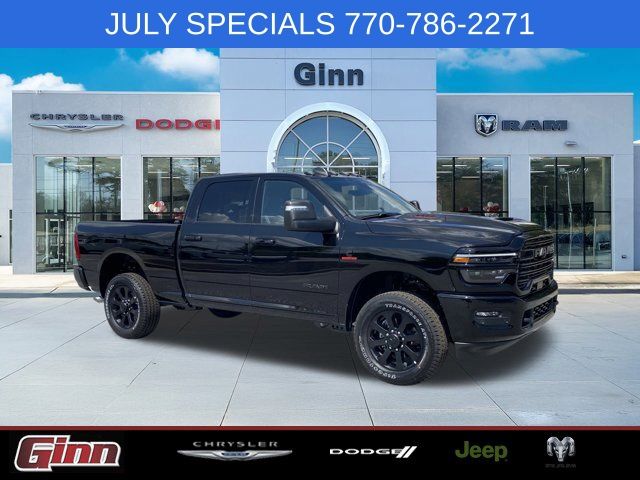 Diamond Black Crystal Pearlcoat 2026 RAM 2500 Pickup Truck Four-Wheel Drive 8-Speed Automatic