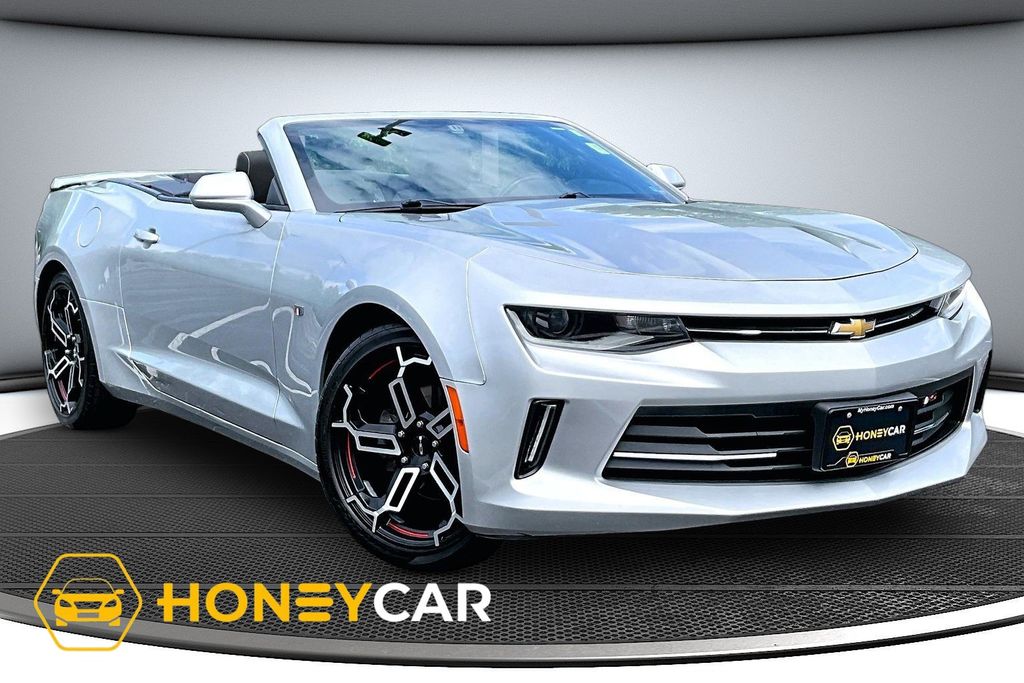 Silver Ice Metallic 2018 Chevrolet Camaro 1LT Convertible RWD Convertible Rear-Wheel Drive 8-Speed Automatic