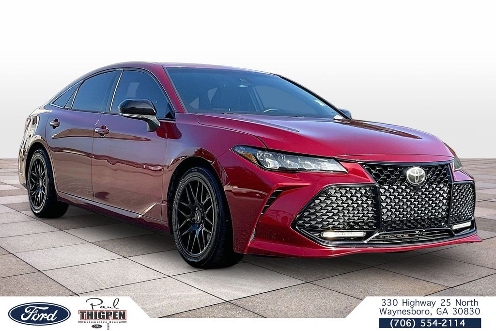 Red (Ruby Flare Pearl) 2019 Toyota Avalon Sedan Front-Wheel Drive 8-Speed Automatic