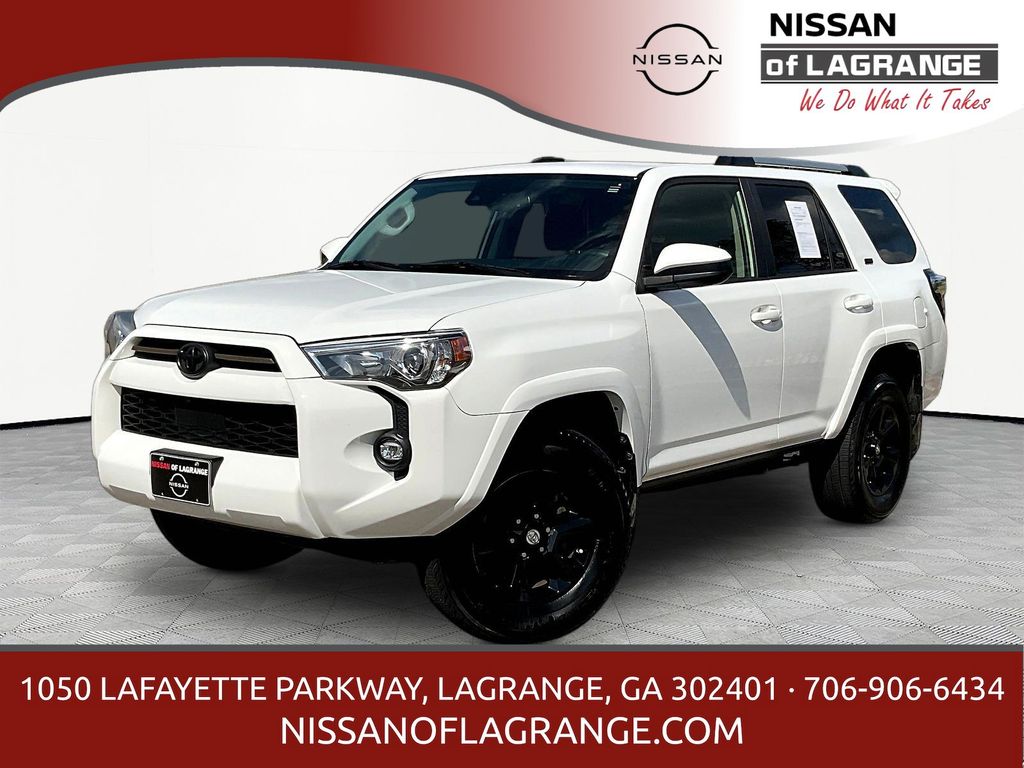 White 2022 Toyota 4Runner SUV / Crossover Four-Wheel Drive 5-Speed Automatic