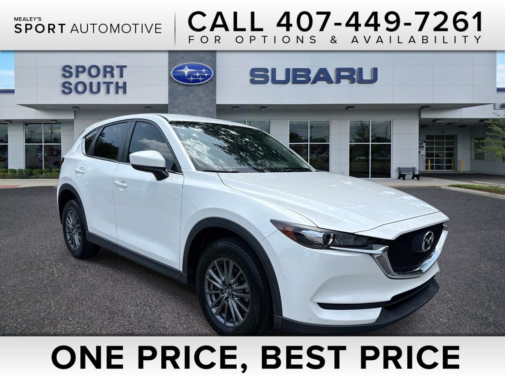 Snowflake White Pearl Mica 2017 Mazda CX-5 Sport AWD SUV / Crossover All-Wheel Drive 6-Speed Automatic