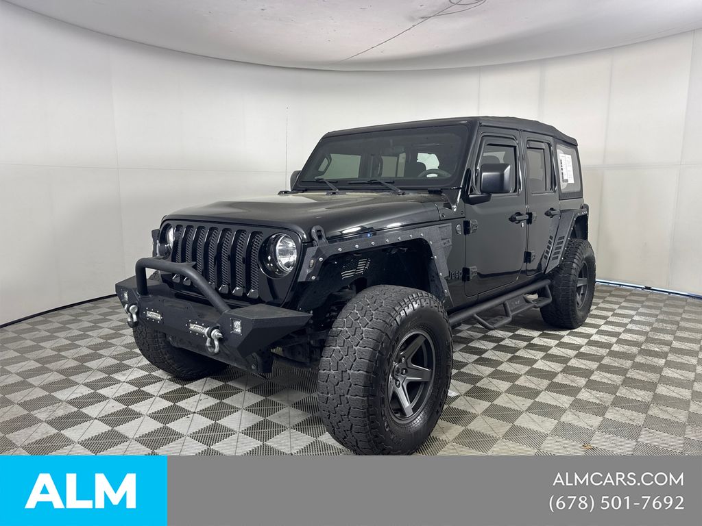 Black Clearcoat 2023 Jeep Wrangler SUV / Crossover Four-Wheel Drive 6-Speed Manual