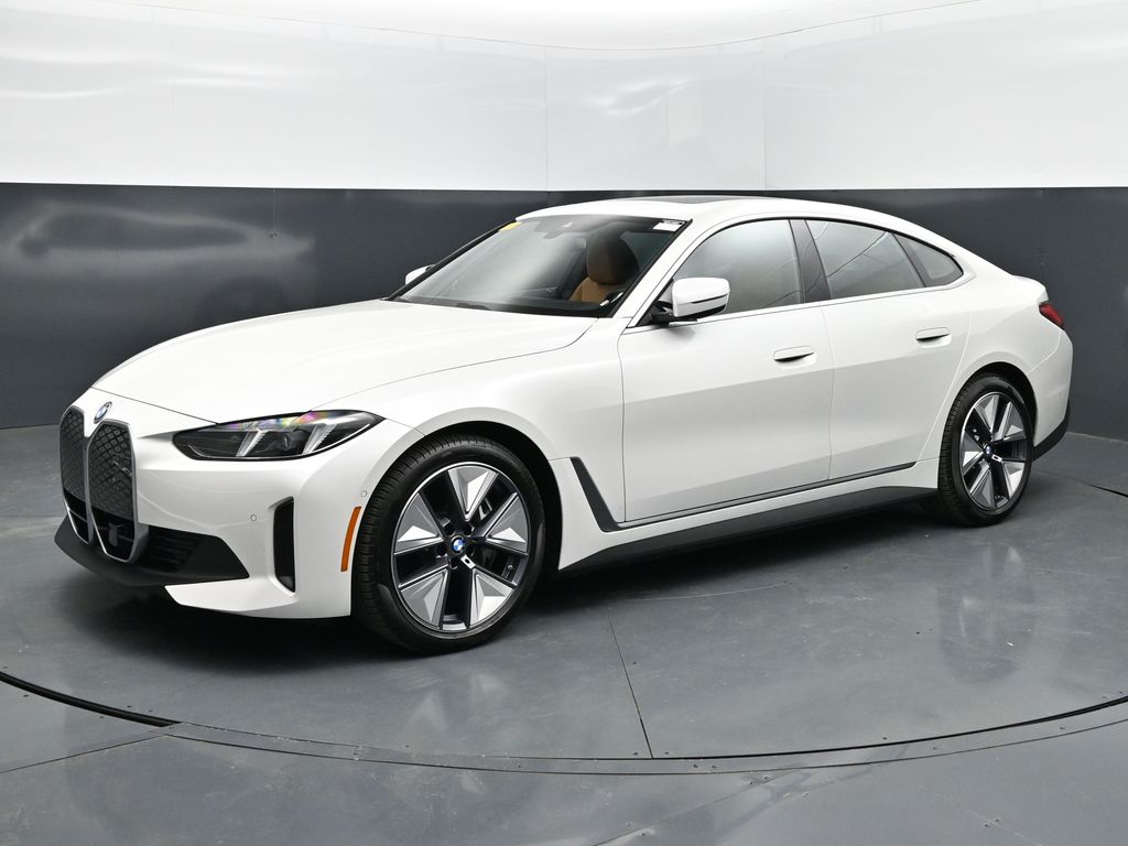 Mineral White Metallic 2025 BMW i4 xDrive40 Gran Coupe AWD Sedan All-Wheel Drive Automatic