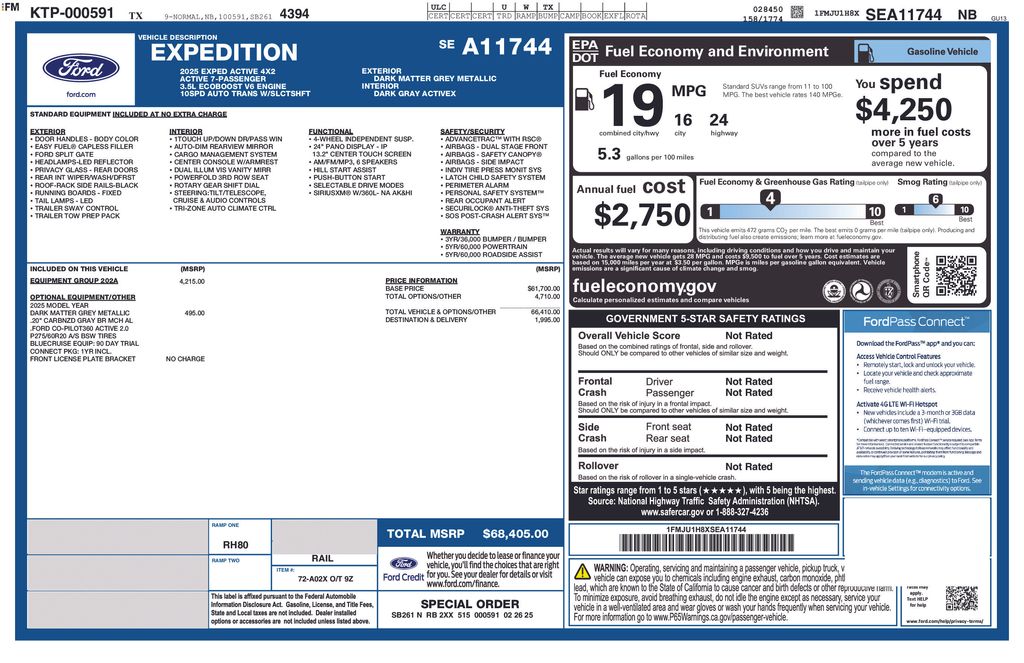 Certified Used 2025 Gray Ford Active image 7