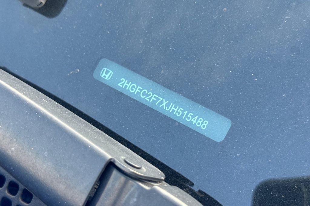 Used 2018 Blue Honda EX image 10
