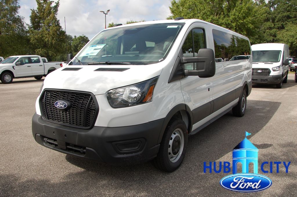 Oxford White 2026 Ford Transit Passenger Van Rear-Wheel Drive