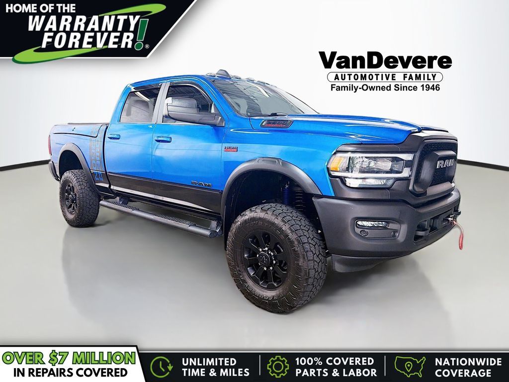 Hydro Blue Pearlcoat 2021 RAM 2500 Pickup Truck Four-Wheel Drive 8-Speed Automatic