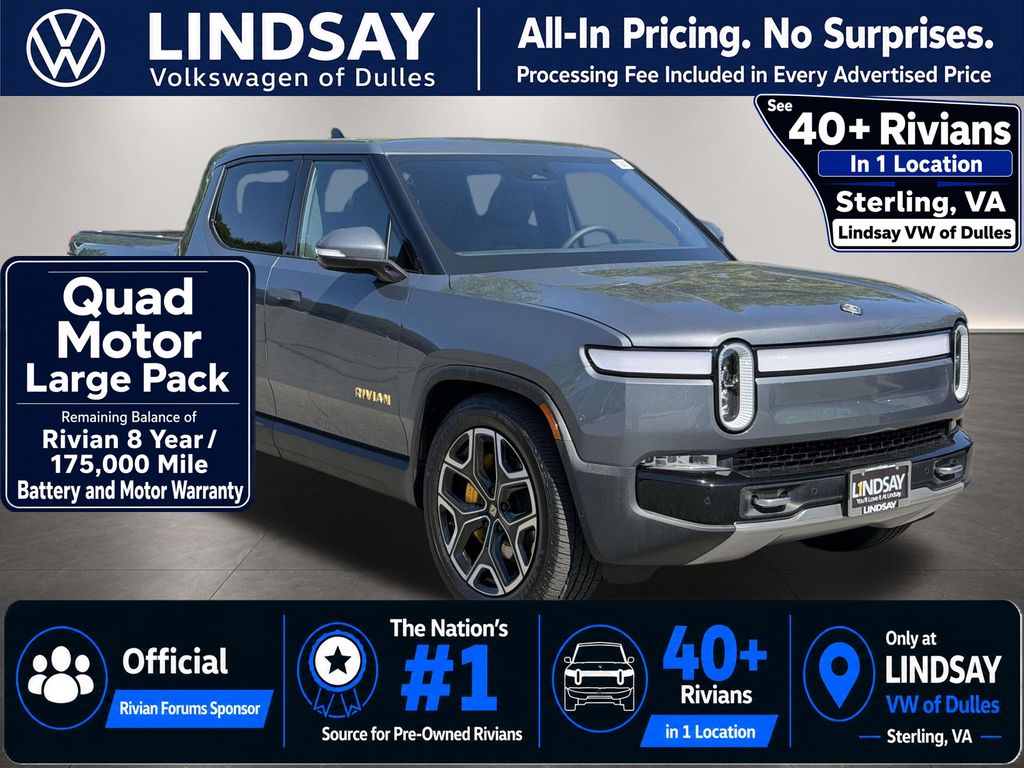 2022 Rivian R1T Adventure Crew Cab AWD