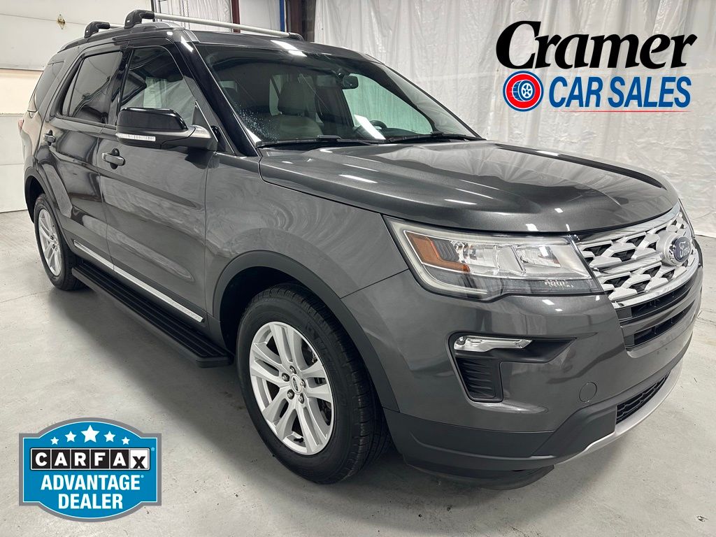 Gray (Magnetic Metallic) 2018 Ford Explorer SUV / Crossover All-Wheel Drive 6-Speed Automatic