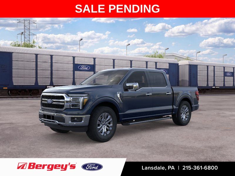 Antimatter Blue Metallic 2026 Ford F-150 Pickup Truck Four-Wheel Drive Automatic