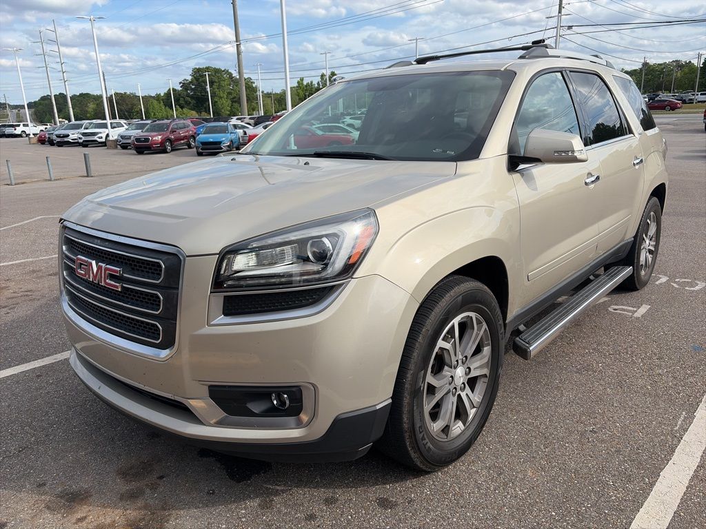 Sparkling Silver Metallic 2016 GMC Acadia SLT-1 FWD SUV / Crossover Front-Wheel Drive 6-Speed Automatic
