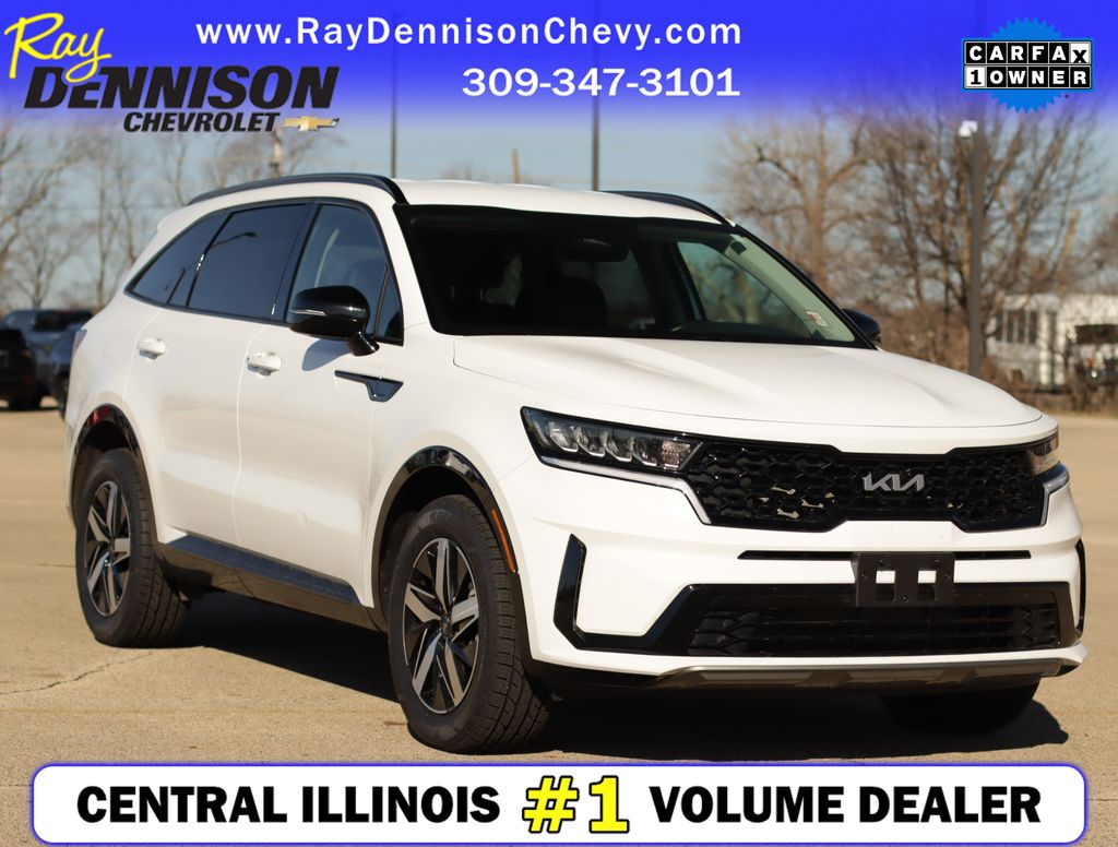 Glacial White Pearl 2022 Kia Sorento S FWD SUV / Crossover Front-Wheel Drive 8-Speed Automatic