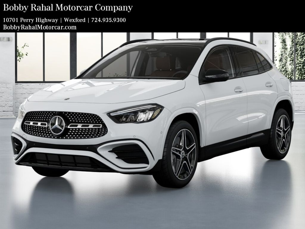 Polar White 2026 Mercedes-Benz GLA SUV / Crossover All-Wheel Drive 8-Speed Dual Clutch