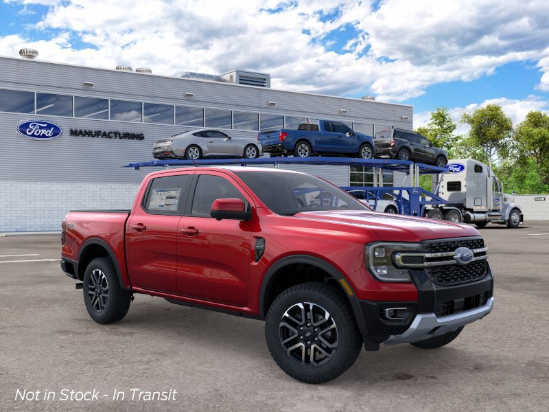 Ruby Red Metallic Tinted Clearcoat 2026 Ford Ranger Pickup Truck Four-Wheel Drive Automatic