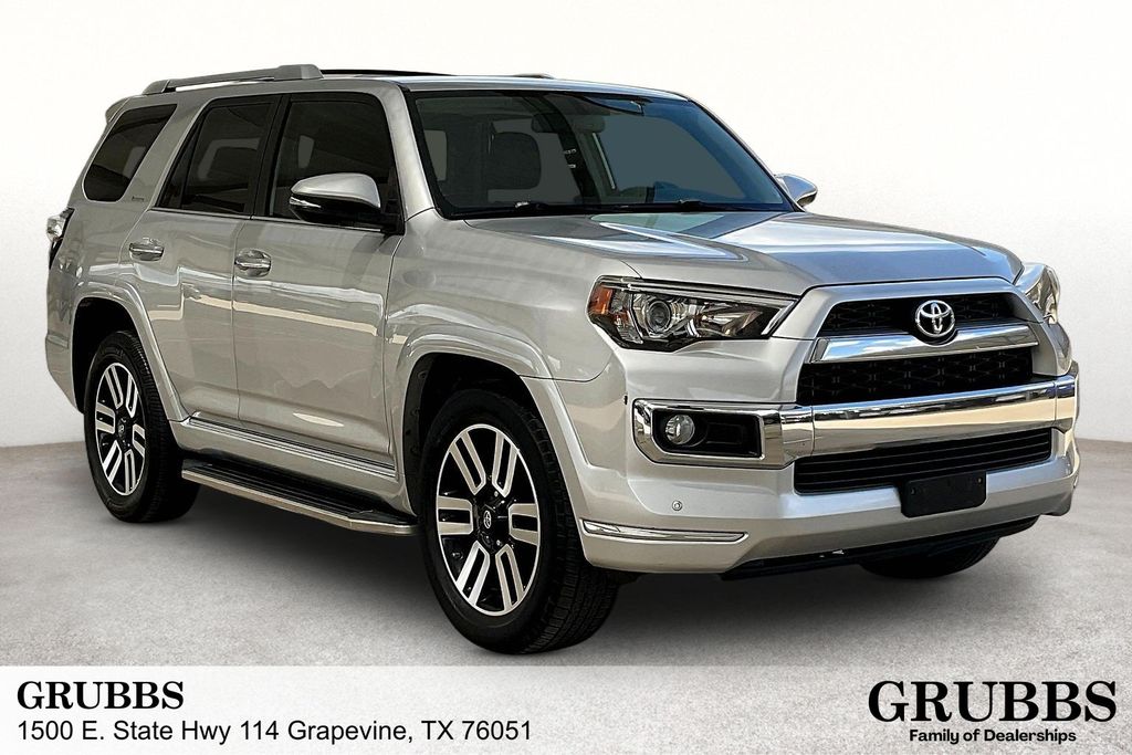 Classic Silver Metallic 2017 Toyota 4Runner Limited SUV / Crossover 4X2 5-Speed Automatic Overdrive