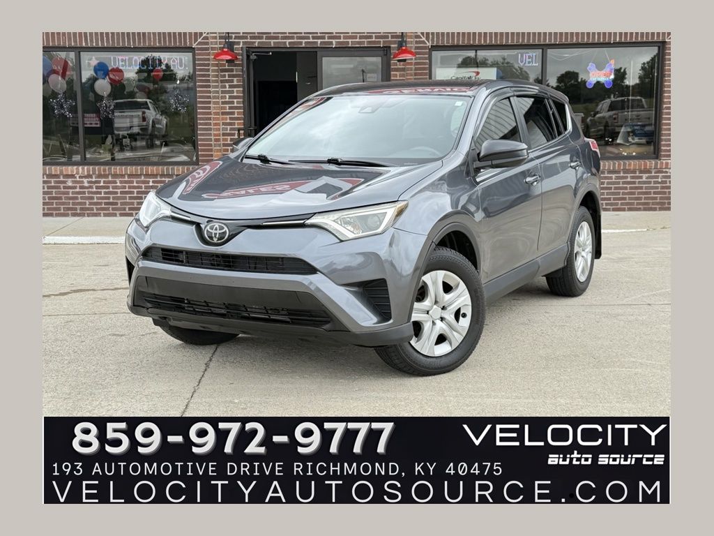 Magnetic Gray Metallic 2018 Toyota RAV4 LE AWD SUV / Crossover All-Wheel Drive 6-Speed Automatic
