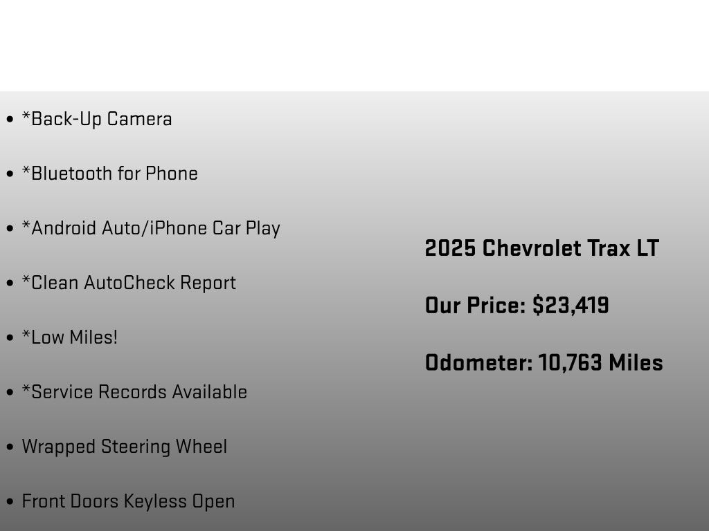 2025 Chevrolet Trax LT Red at Klick Lewis Buick Chevrolet