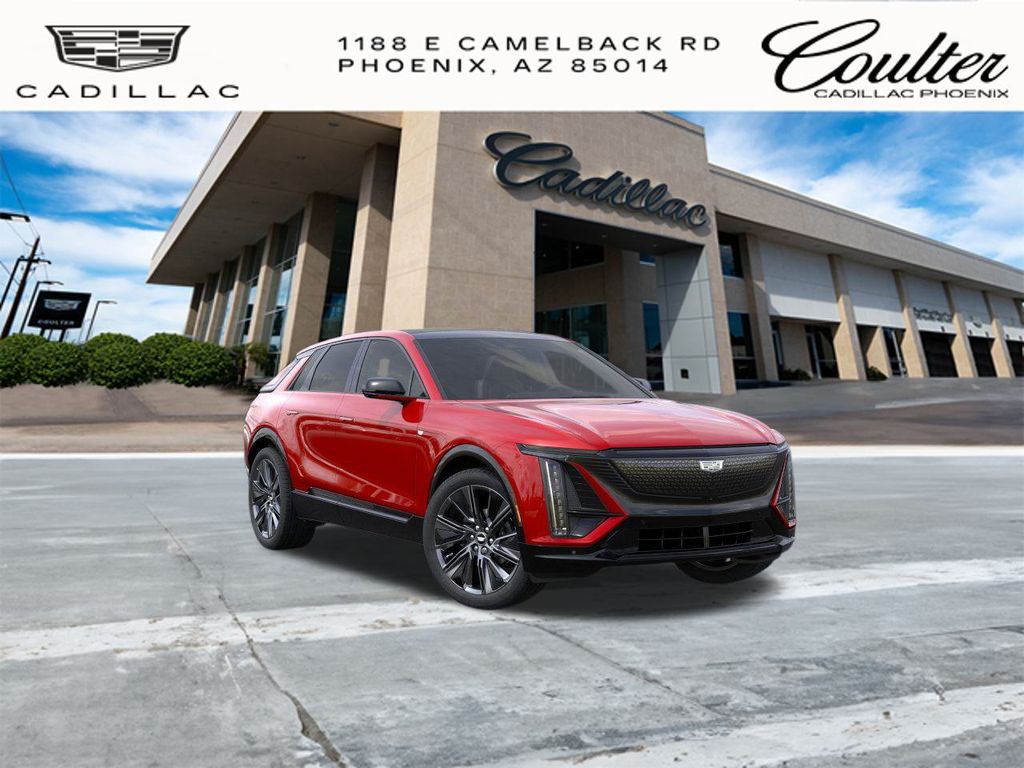Radiant Red Tintcoat 2026 Cadillac LYRIQ SUV / Crossover Rear-Wheel Drive 1-Speed Automatic