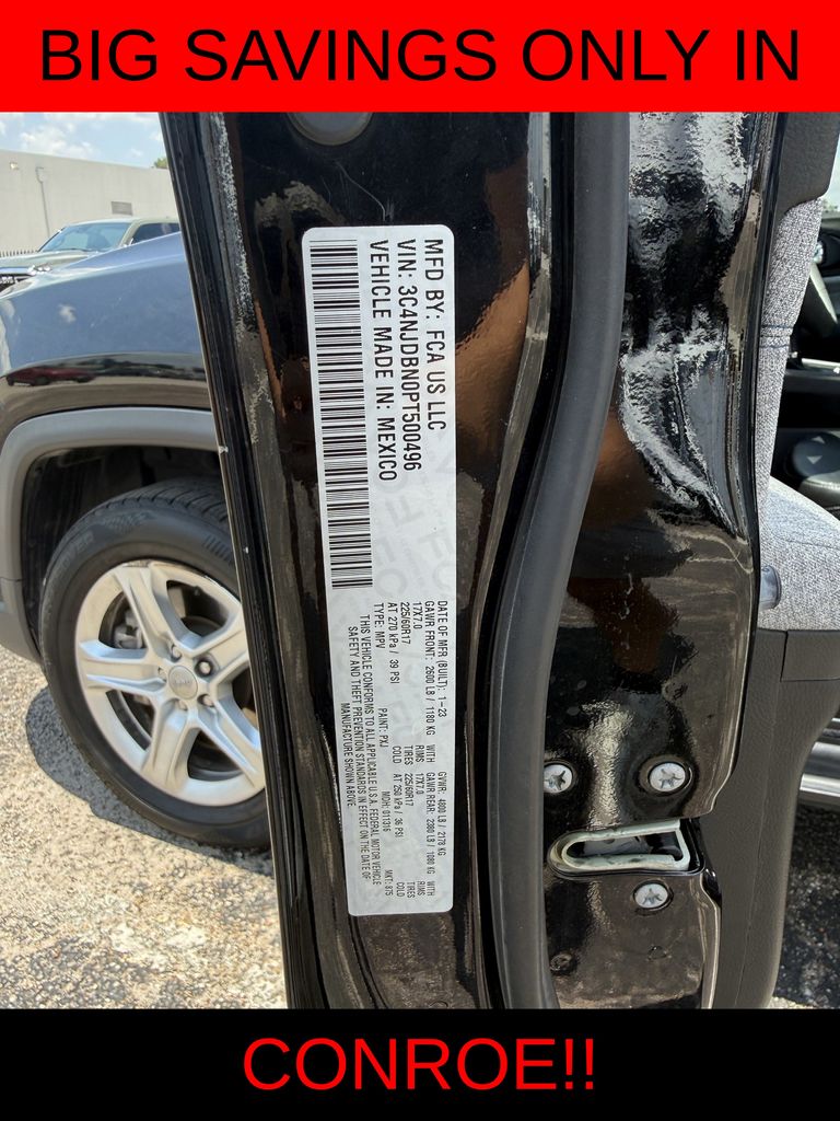 2023 Jeep Compass Latitude Black at Cook Ford