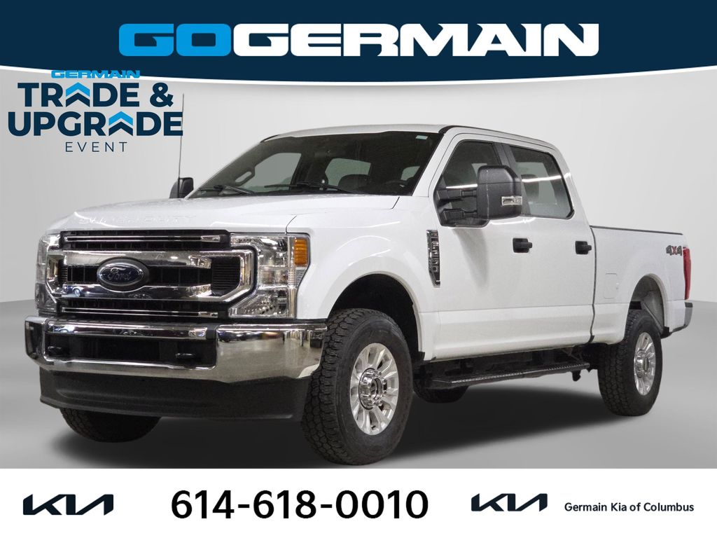 Oxford White 2022 Ford F-250 Super Duty XL Crew Cab 4WD Pickup Truck Four-Wheel Drive 6-Speed Automatic