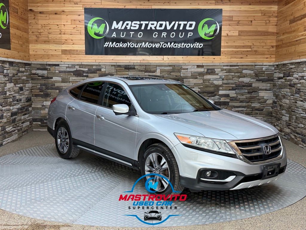 Silver 2015 Honda Crosstour SUV / Crossover All-Wheel Drive 6-Speed Automatic