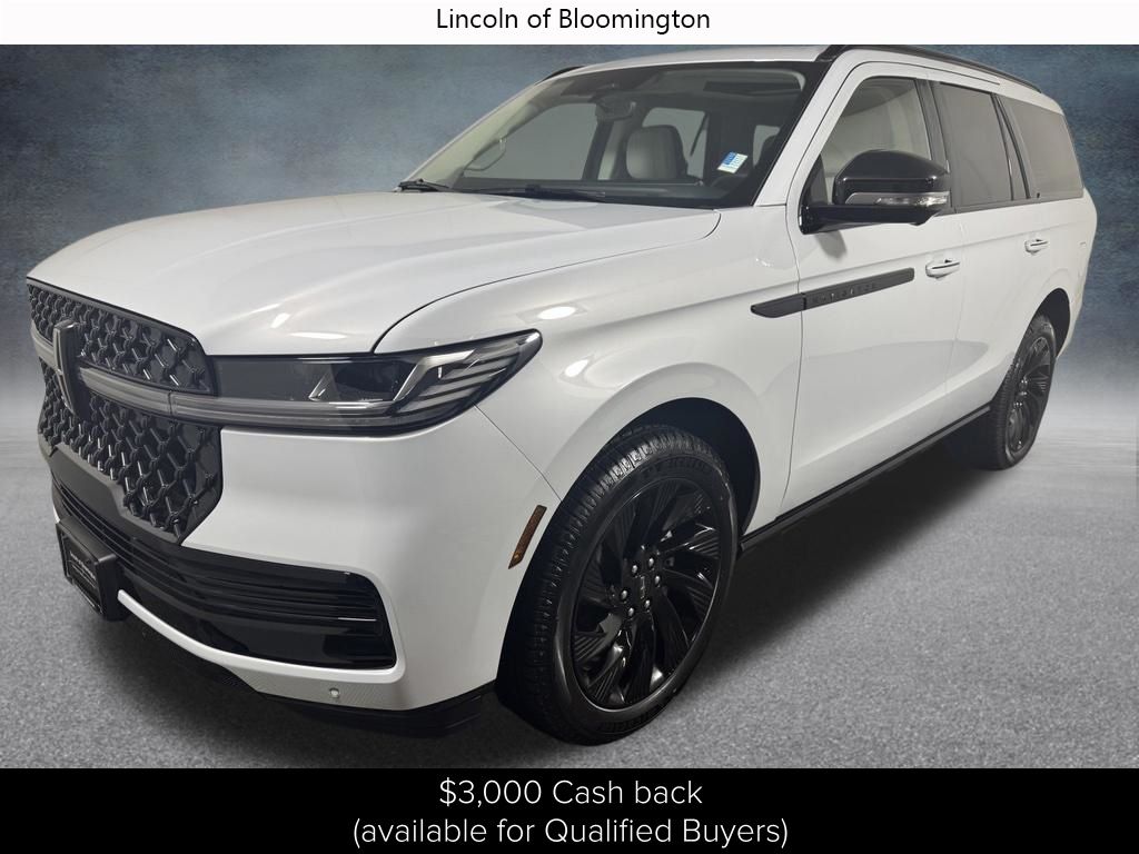 Crystal White 2026 Lincoln Navigator SUV / Crossover Four-Wheel Drive Automatic
