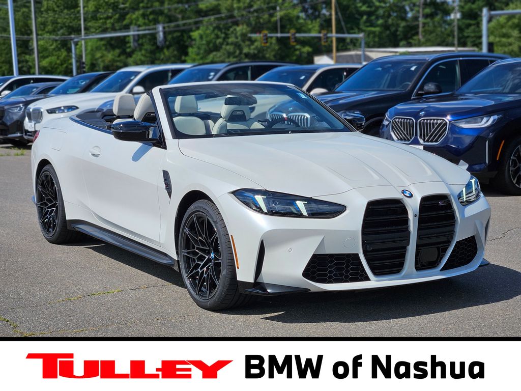 Frozen Brilliant White Metallic 2027 BMW M4 Convertible All-Wheel Drive 8-Speed Automatic