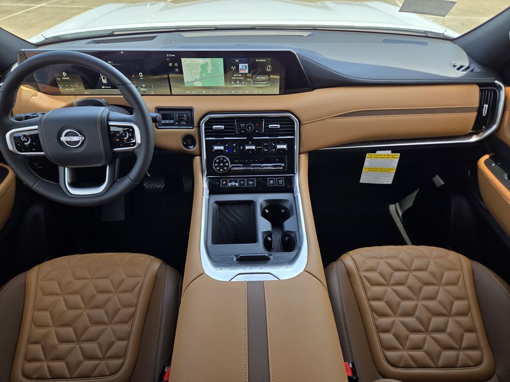 2026 Nissan Armada Platinum Reserve White at Bravo Nissan
