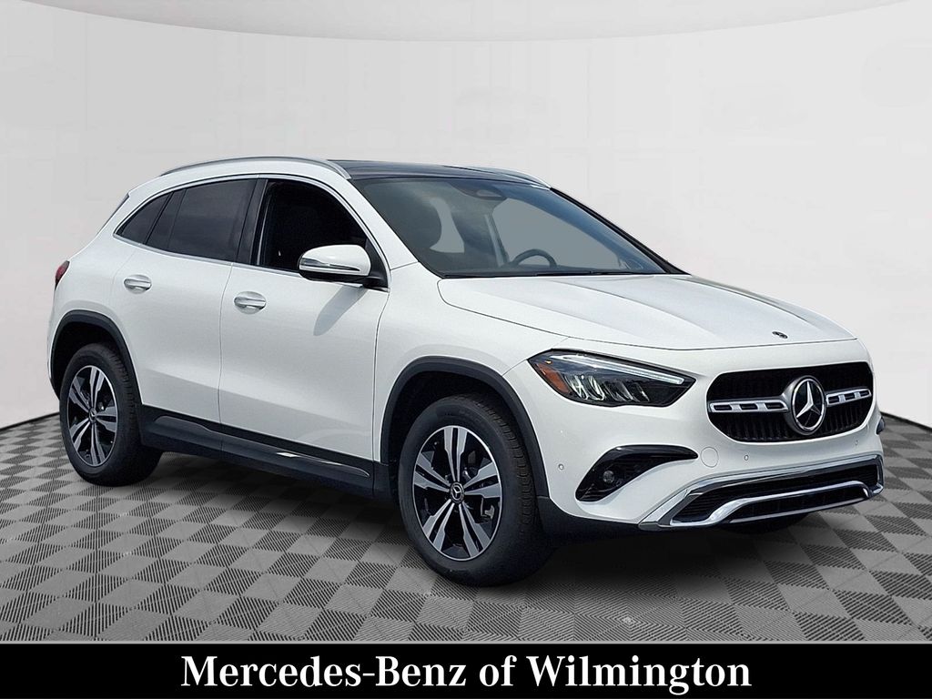Polar White 2026 Mercedes-Benz GLA SUV / Crossover All-Wheel Drive 8-Speed Dual Clutch