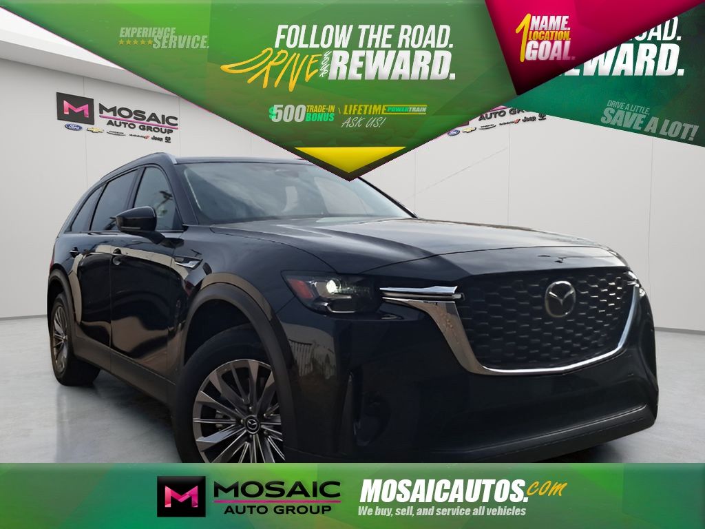 Jet Black Mica 2025 Mazda CX-90 3.3 Turbo Select AWD SUV / Crossover All-Wheel Drive 8-Speed Automatic