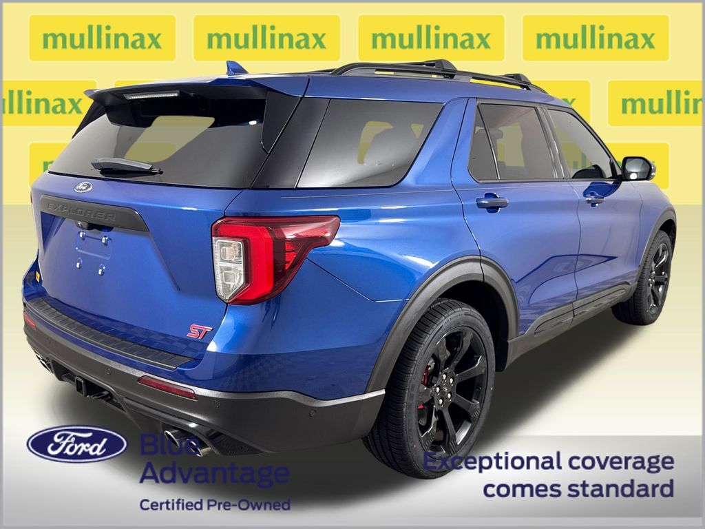 Certified Used 2020 Blue Ford ST image 4