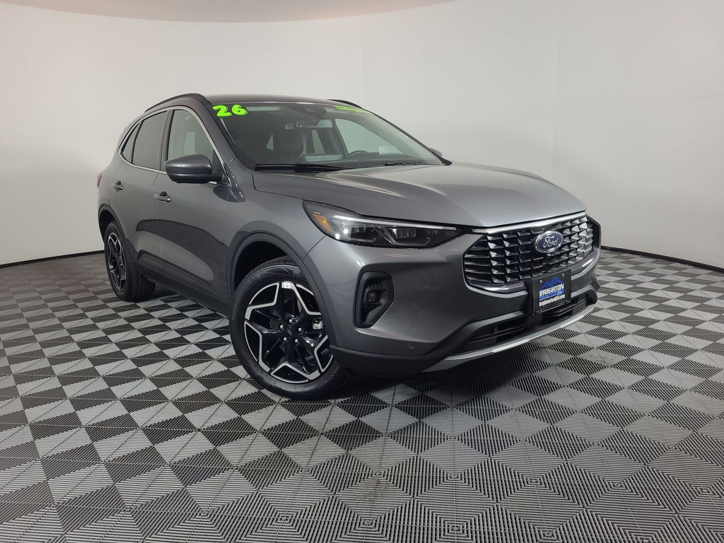 Carbonized Gray Metallic 2026 Ford Escape SUV / Crossover All-Wheel Drive 8-Speed Automatic