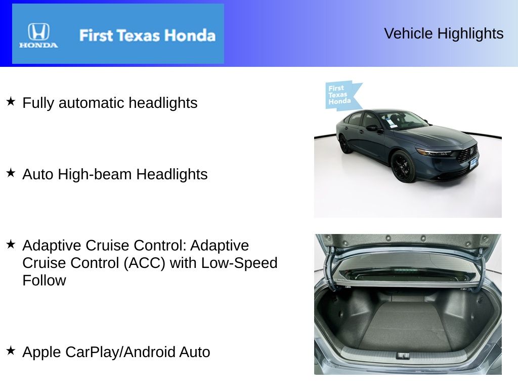 Used Car 2025 Honda Accord  Se For Sale Under $30,000 In Austin, Texas