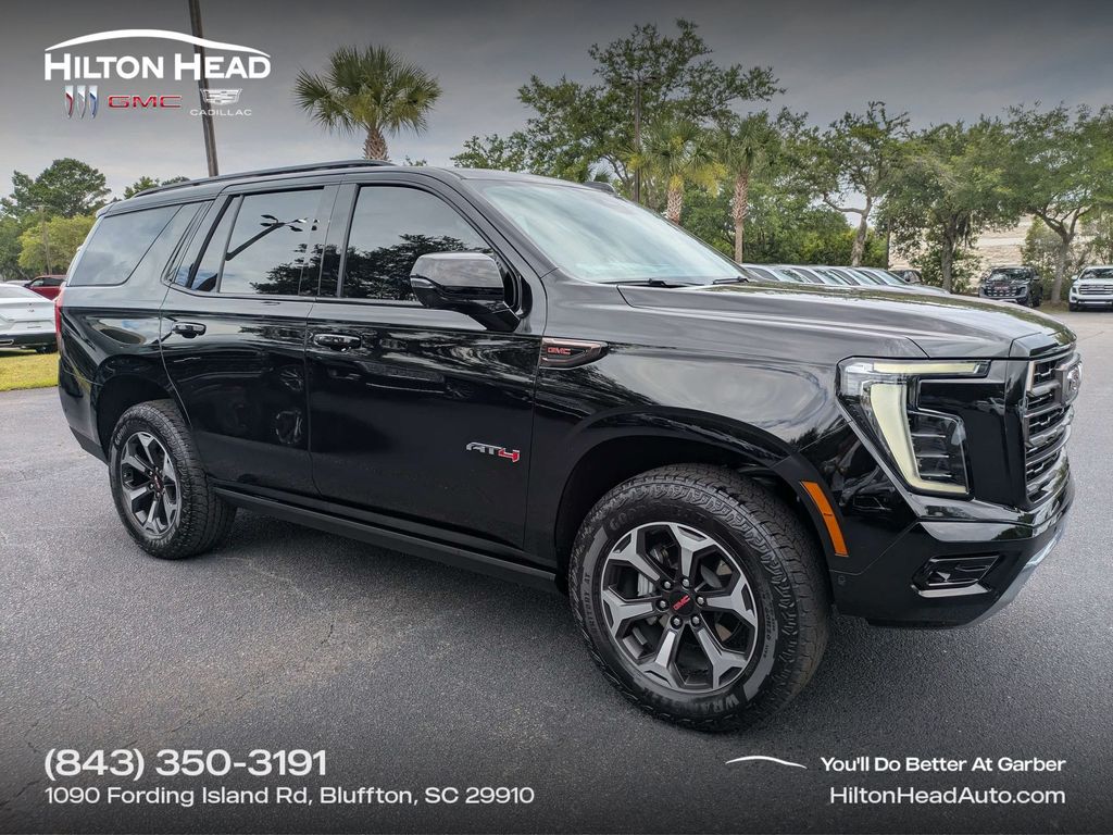 Onyx Black 2026 GMC Yukon AT4 Ultimate 4WD SUV / Crossover Four-Wheel Drive