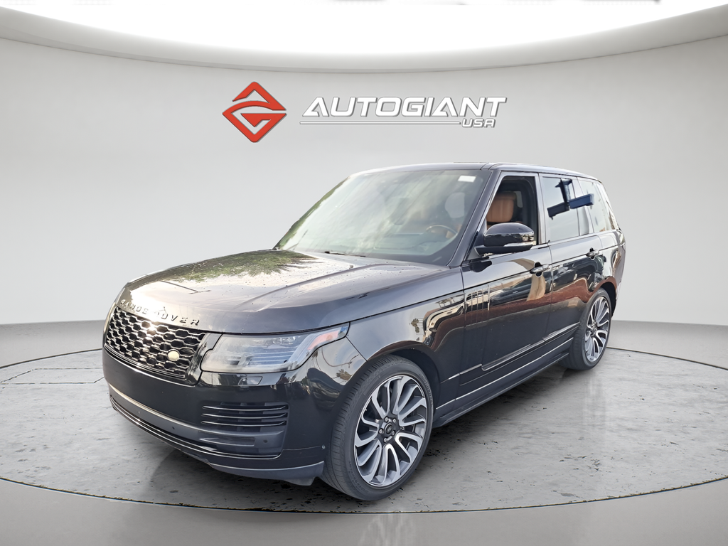 Black 2018 Land Rover Range Rover V8 Autobiography 4WD SUV / Crossover All-Wheel Drive 8-Speed Automatic
